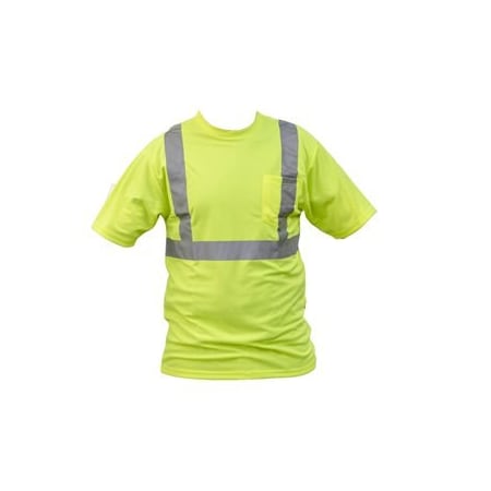 Bon Tool Bon 34-199 Hi Vis Short Sleeve T Shirt, XXL 34-199